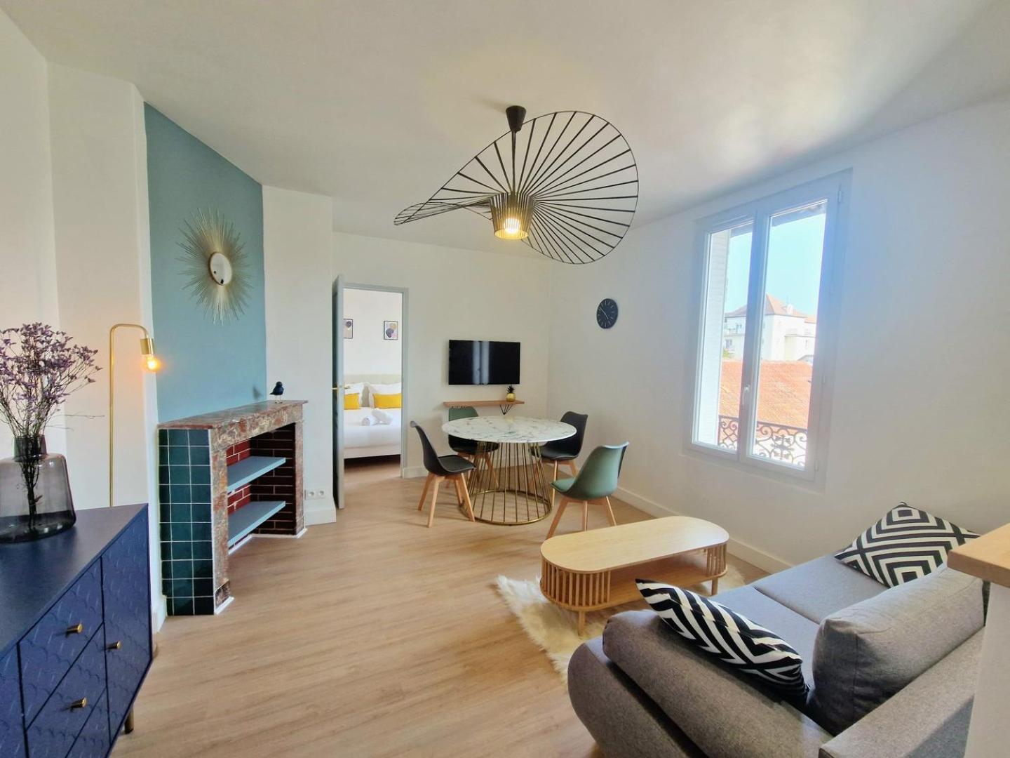 Apartmán L'Etape Pisciacaise / F2 4Pers. De Standing Poissy Exteriér fotografie